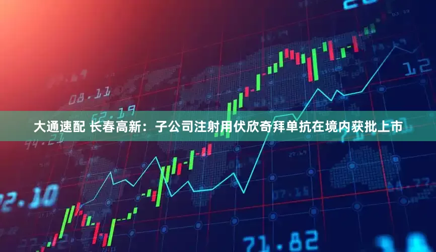 大通速配 长春高新：子公司注射用伏欣奇拜单抗在境内获批上市