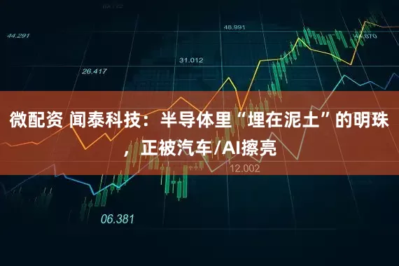 微配资 闻泰科技：半导体里“埋在泥土”的明珠，正被汽车/AI擦亮