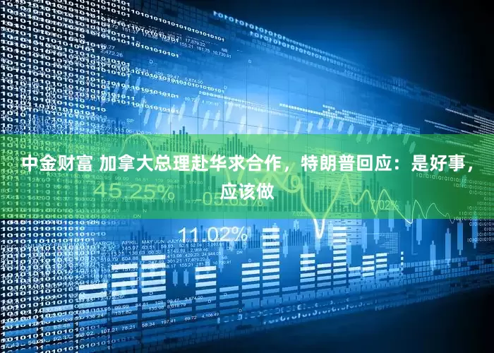 中金财富 加拿大总理赴华求合作，特朗普回应：是好事，应该做
